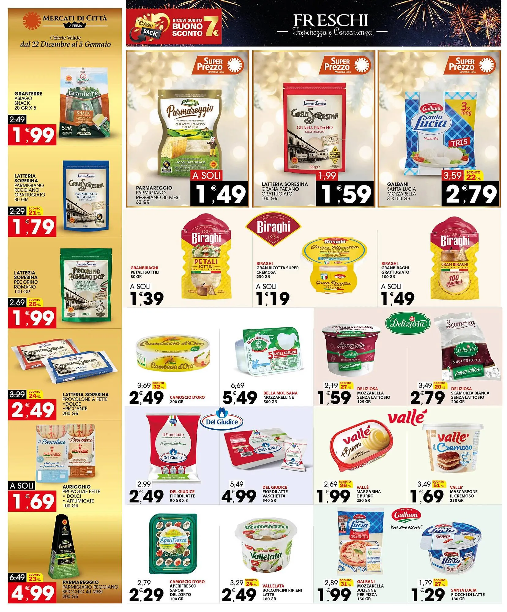 Volantino Mercati di Città La Prima da 22 dicembre a 5 gennaio di 2026 - Pagina del volantino 18