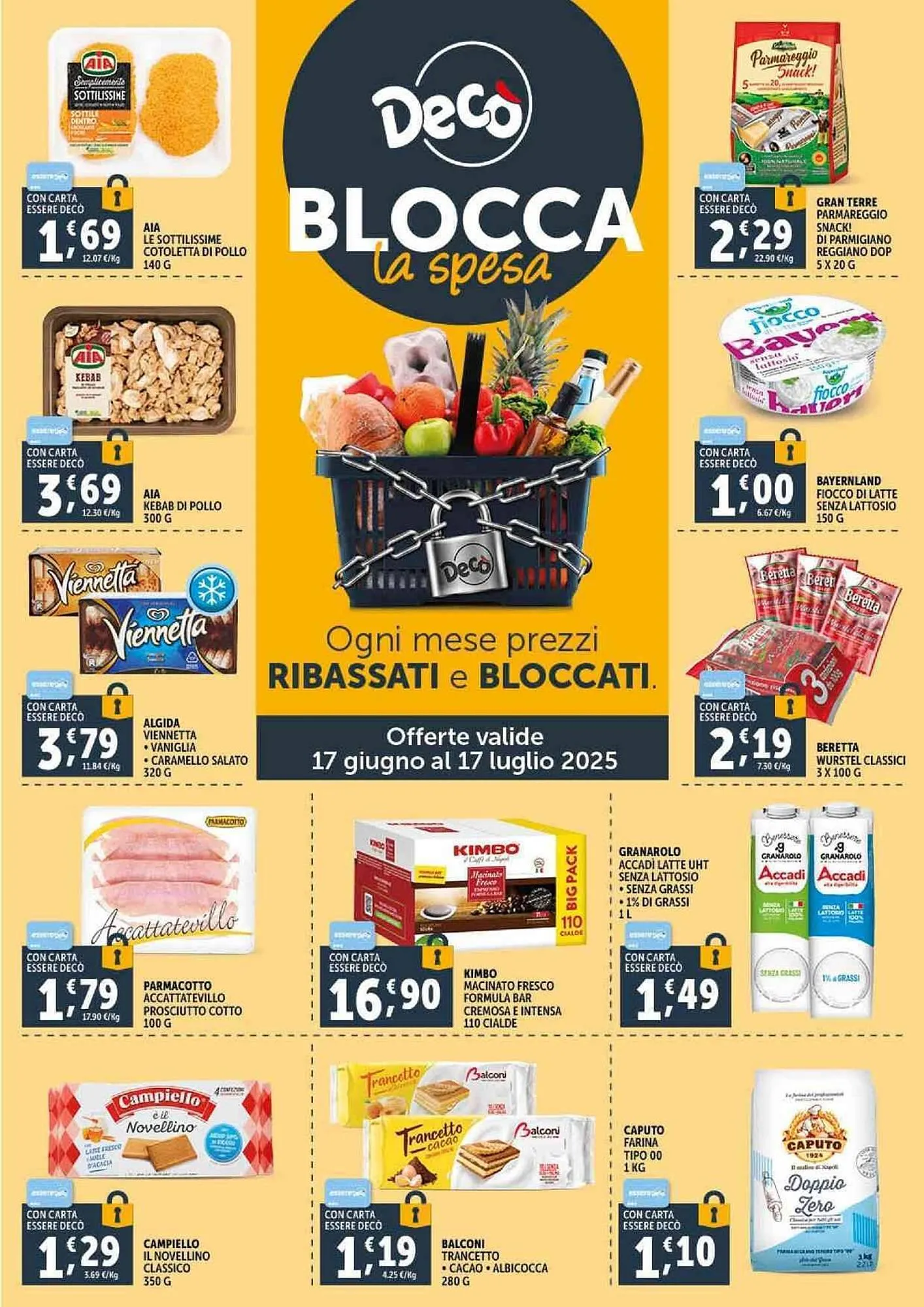 Volantino Deco Supermercati da 17 giugno a 26 giugno di 2025 - Pagina del volantino 34
