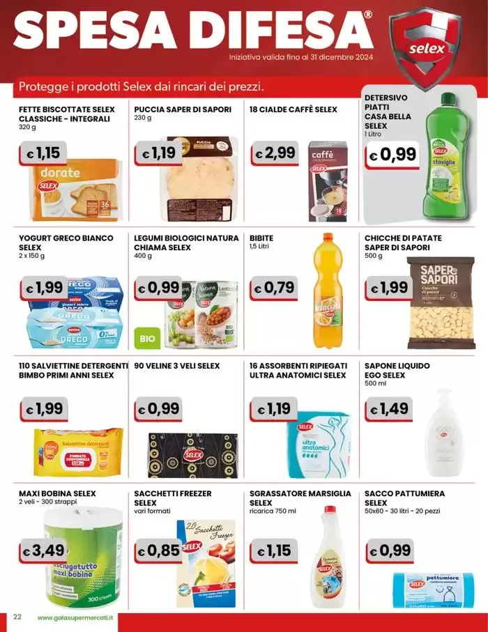Sottocosto da 20 novembre a 3 dicembre di 2024 - Pagina del volantino 22
