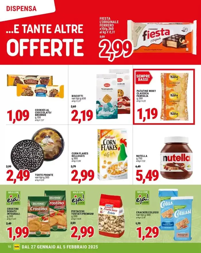 Tanti prodotti a 0,99 euro  da 27 gennaio a 5 febbraio di 2025 - Pagina del volantino 10