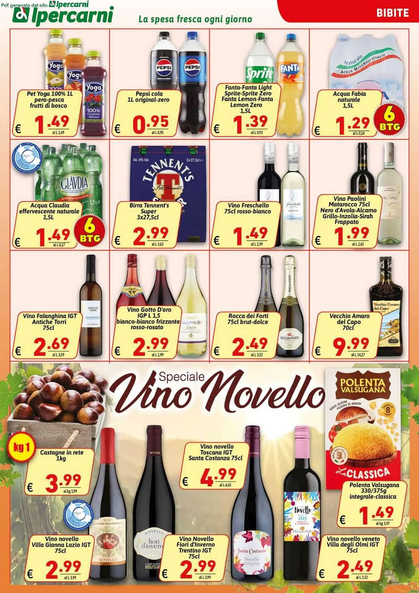 Volantino Ipercarni da 29 ottobre a 6 novembre di 2025 - Pagina del volantino 13