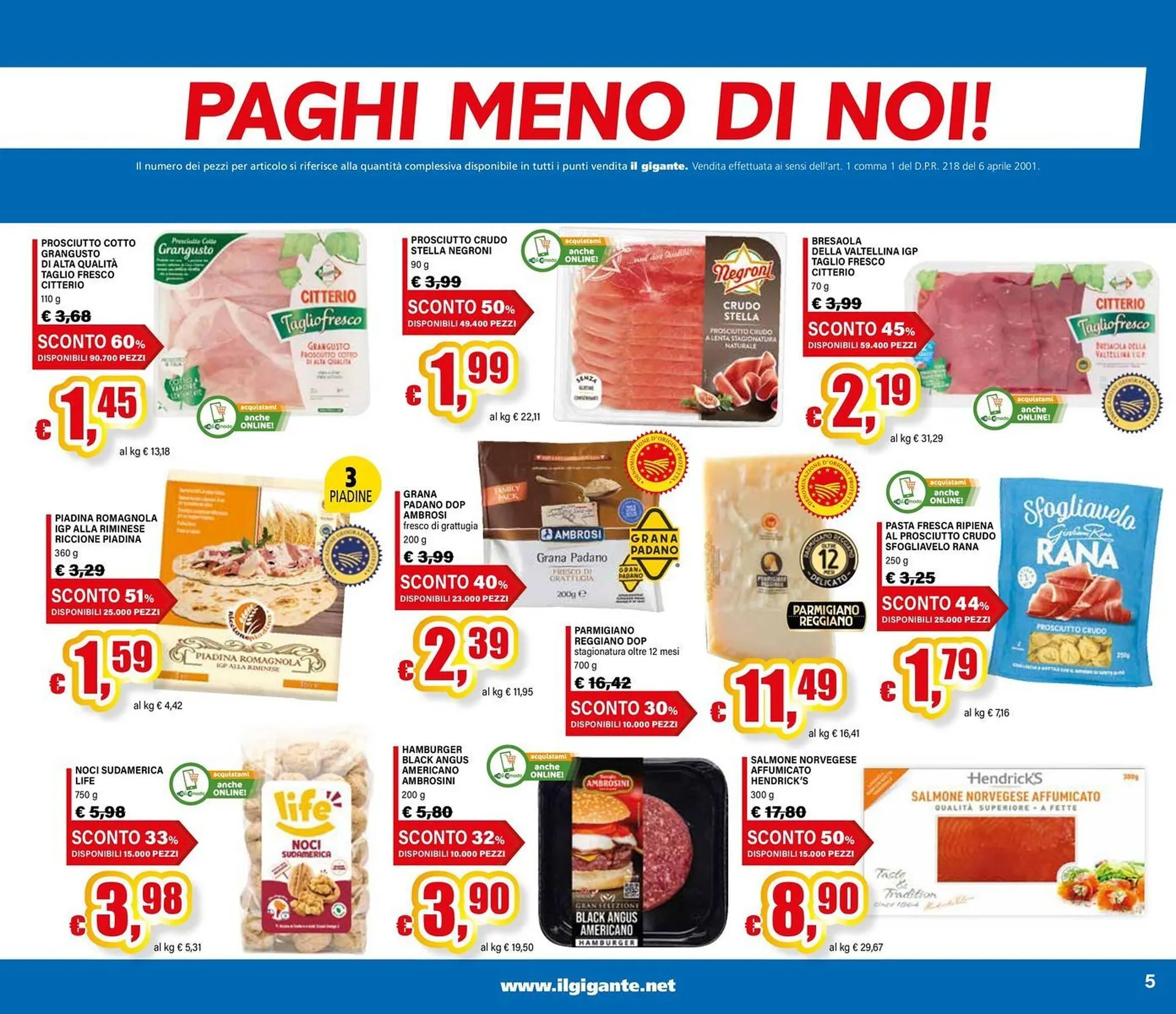 Volantino Il Gigante da 4 dicembre a 14 dicembre di 2025 - Pagina del volantino 5