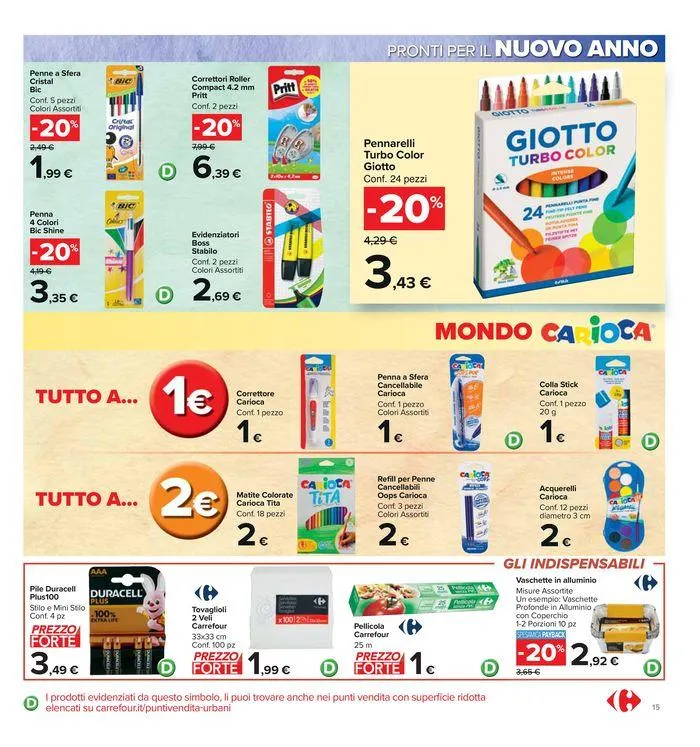 Sconti fino al 50 % da 22 agosto a 5 settembre di 2024 - Pagina del volantino 15