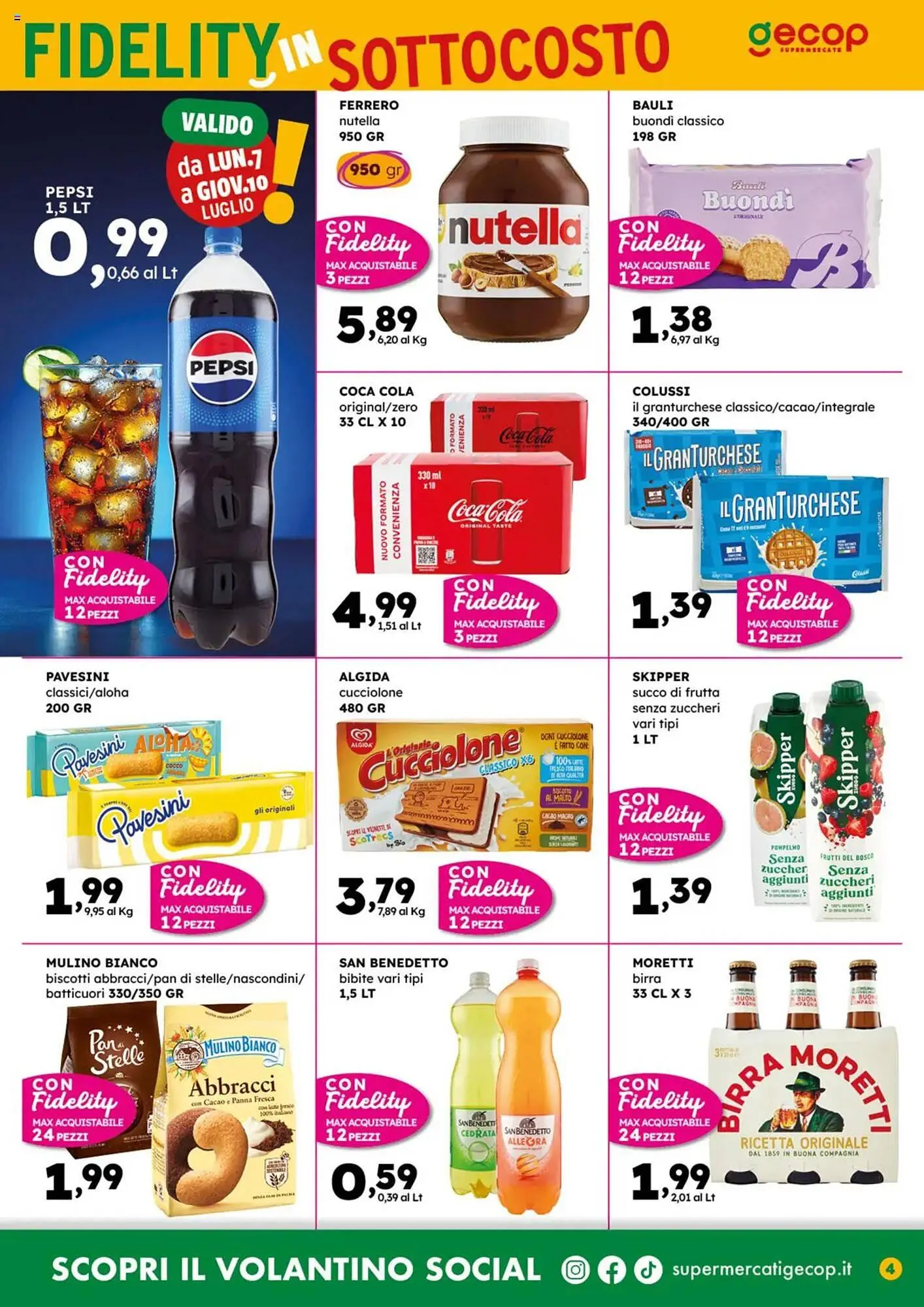 Volantino Gecop da 30 giugno a 13 luglio di 2025 - Pagina del volantino 4