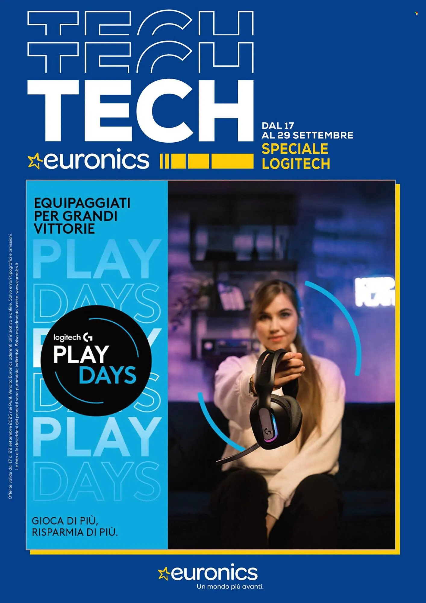 Volantino Euronics da 17 settembre a 29 settembre di 2025 - Pagina del volantino 1