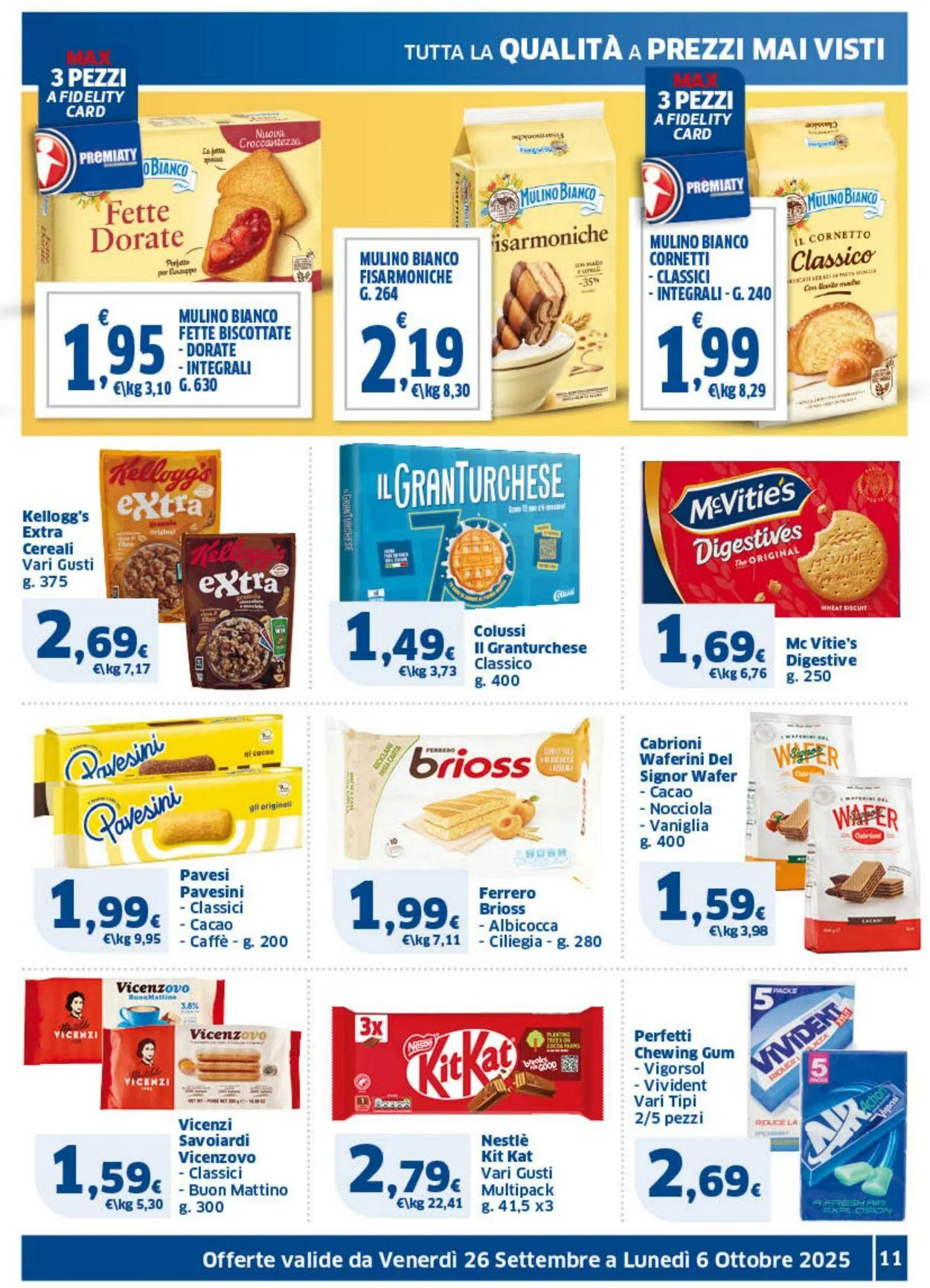 Sigma - Napoli Volantino attuale da 26 settembre a 6 ottobre di 2025 - Pagina del volantino 11