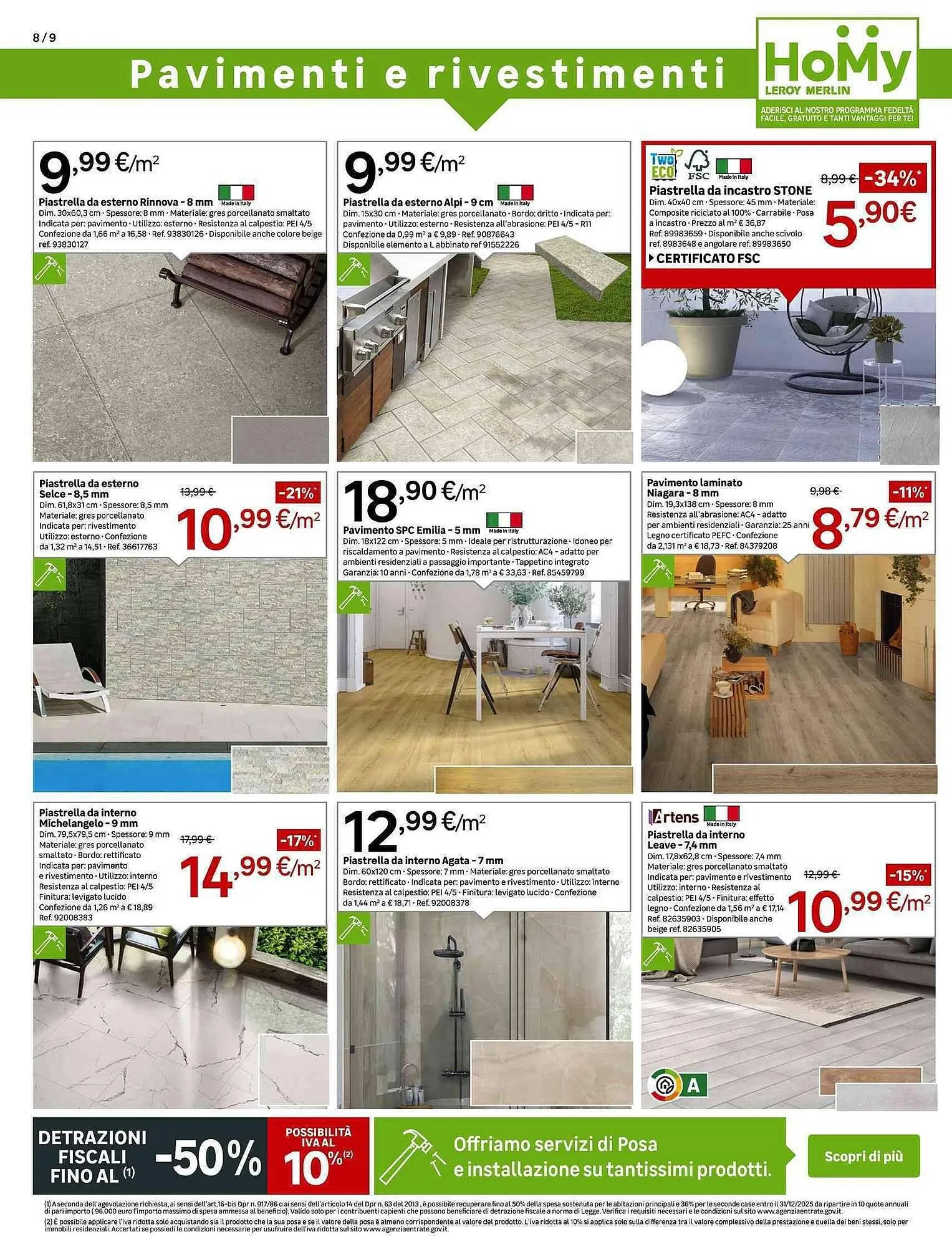 Volantino Leroy Merlin da 7 maggio a 2 giugno di 2025 - Pagina del volantino 8