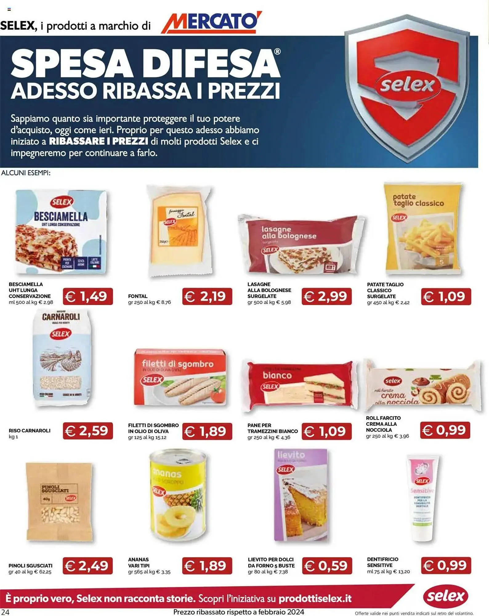 Volantino Mercatò Big da 27 dicembre a 6 gennaio di 2025 - Pagina del volantino 24