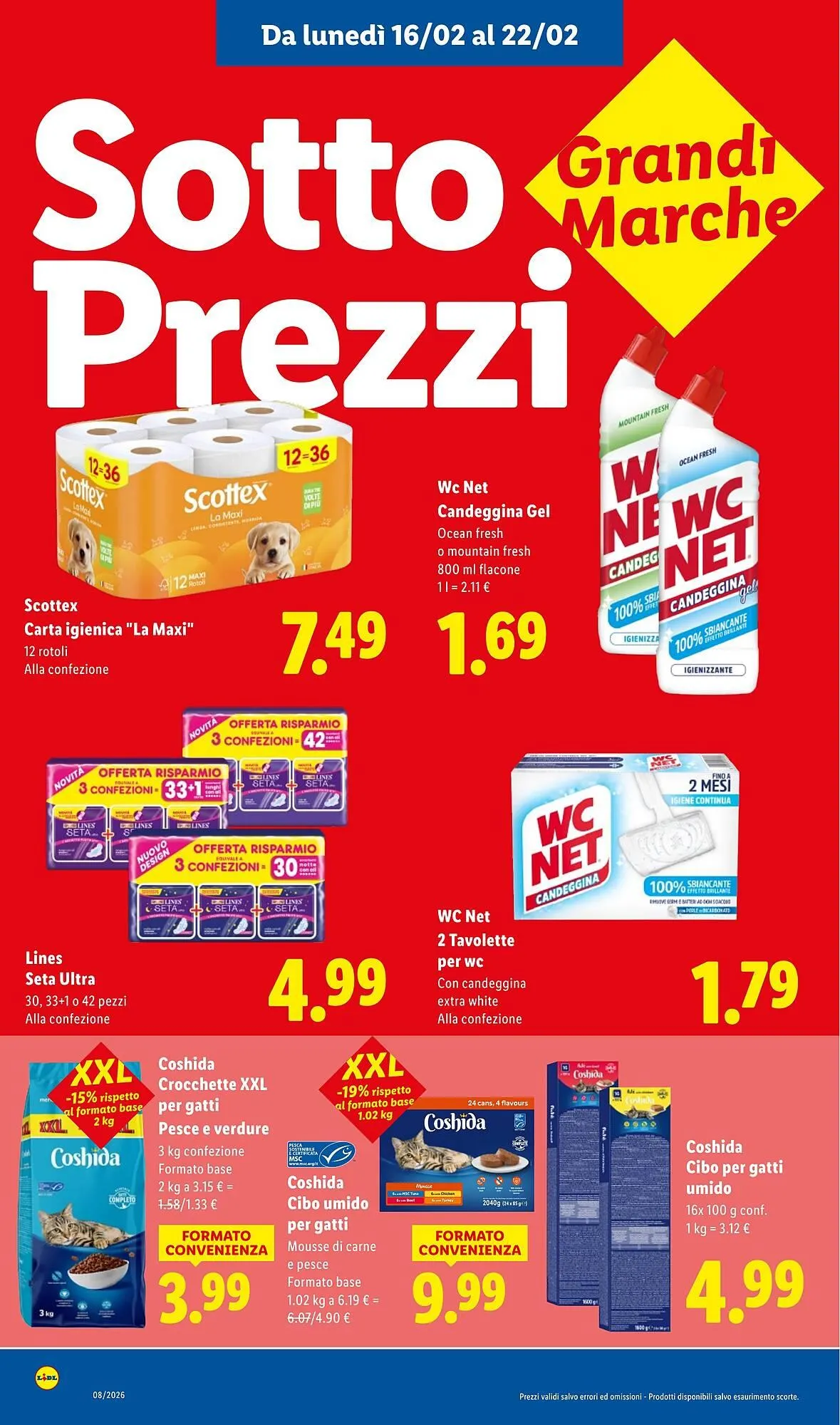 Volantino Lidl da 16 febbraio a 22 febbraio di 2026 - Pagina del volantino 8