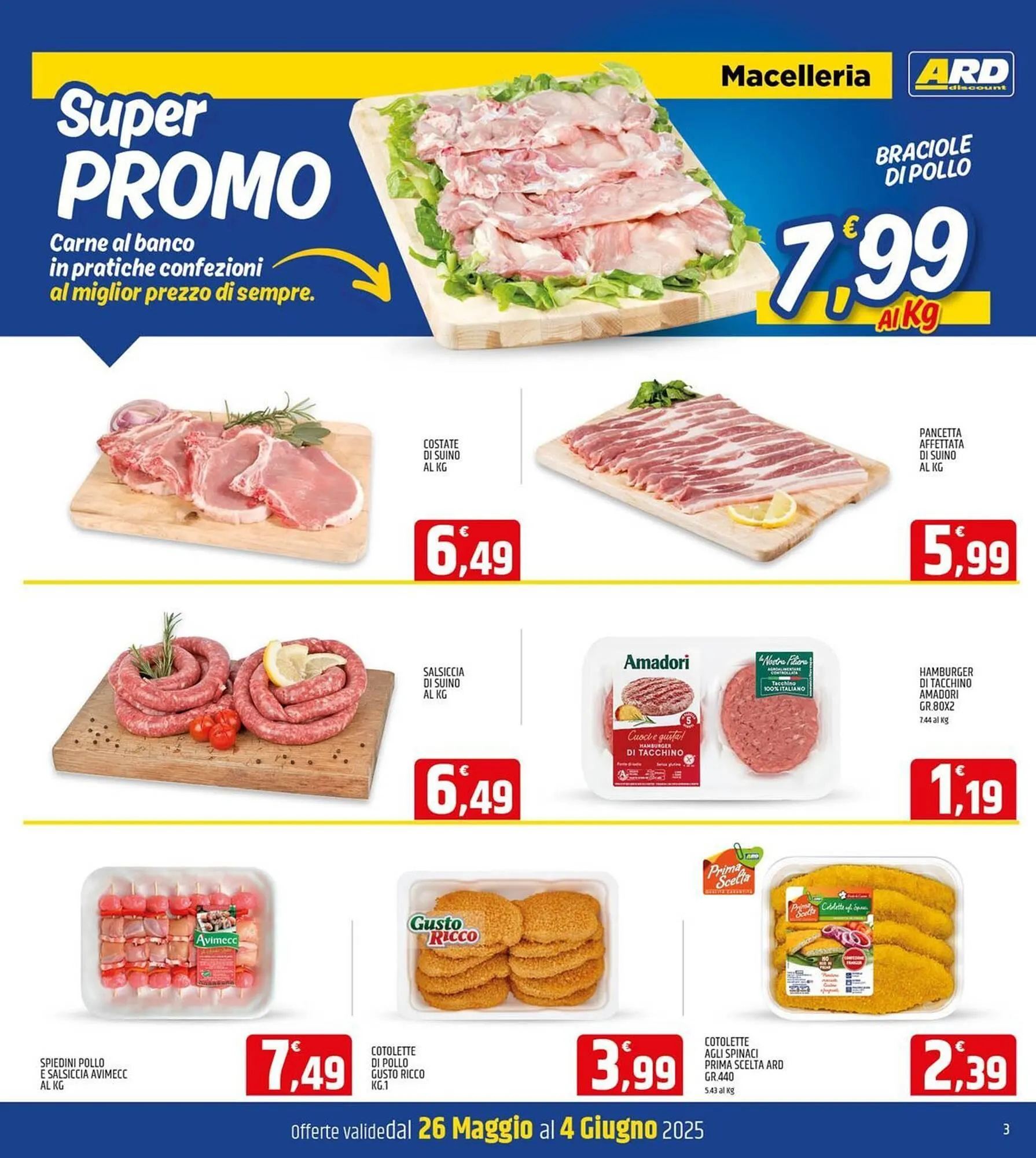 Volantino Ard Discount da 26 maggio a 4 giugno di 2025 - Pagina del volantino 3