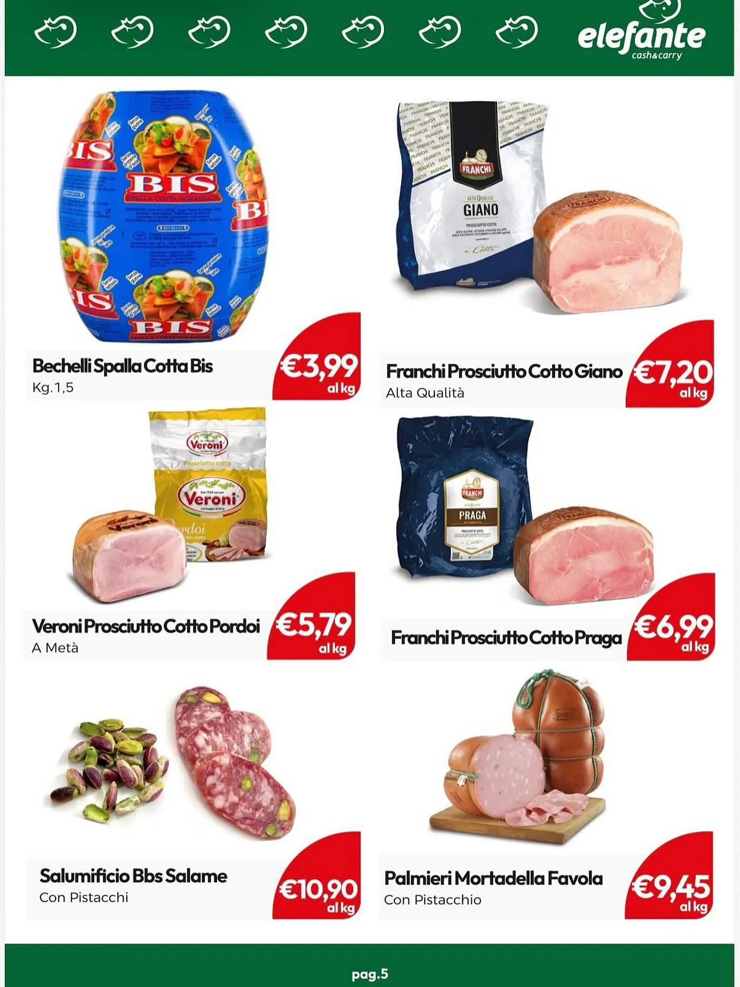 Volantino Elefante Cash & Carry da 27 ottobre a 9 novembre di 2025 - Pagina del volantino 9