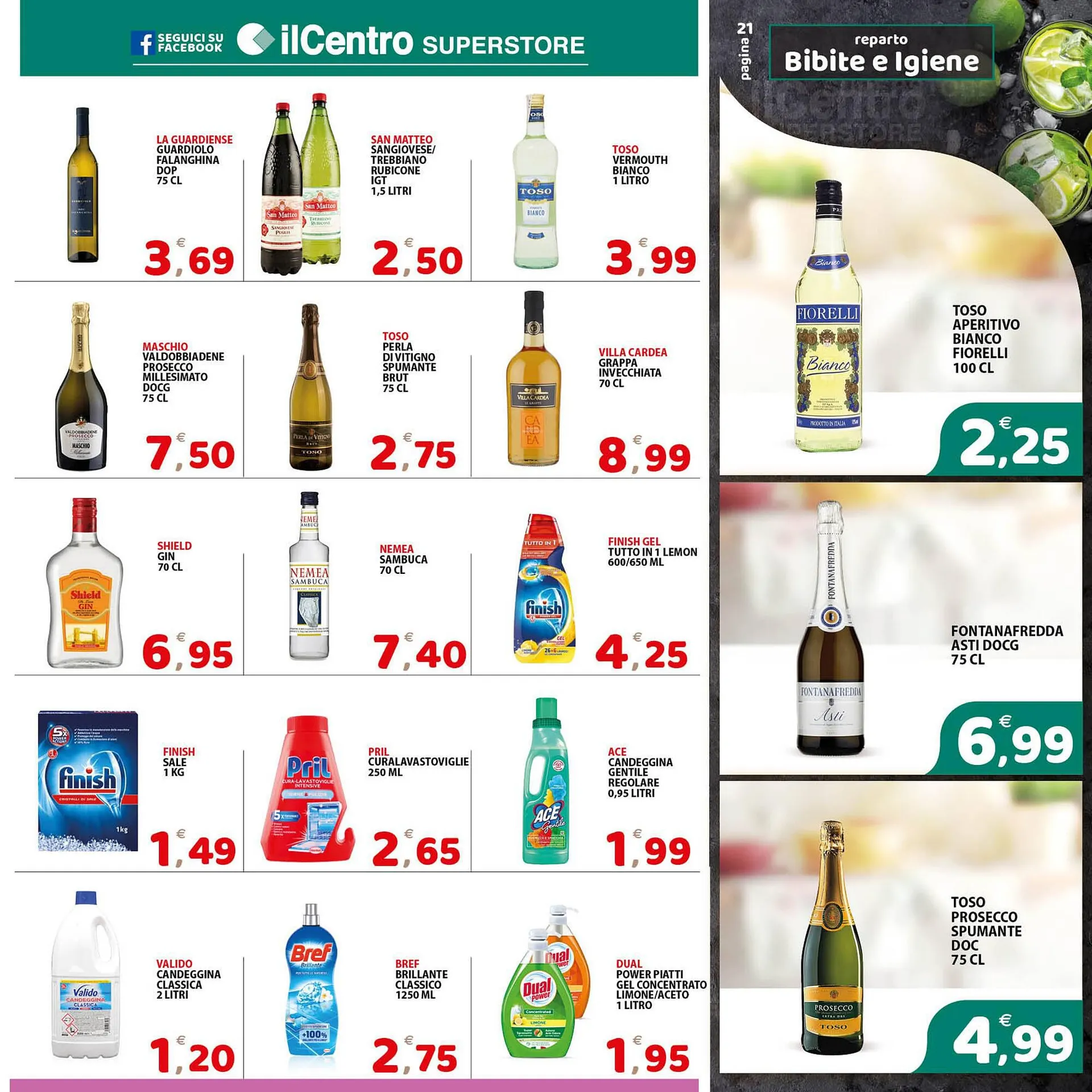 Volantino Il Centro Superstore da 7 febbraio a 20 febbraio di 2024 - Pagina del volantino 21