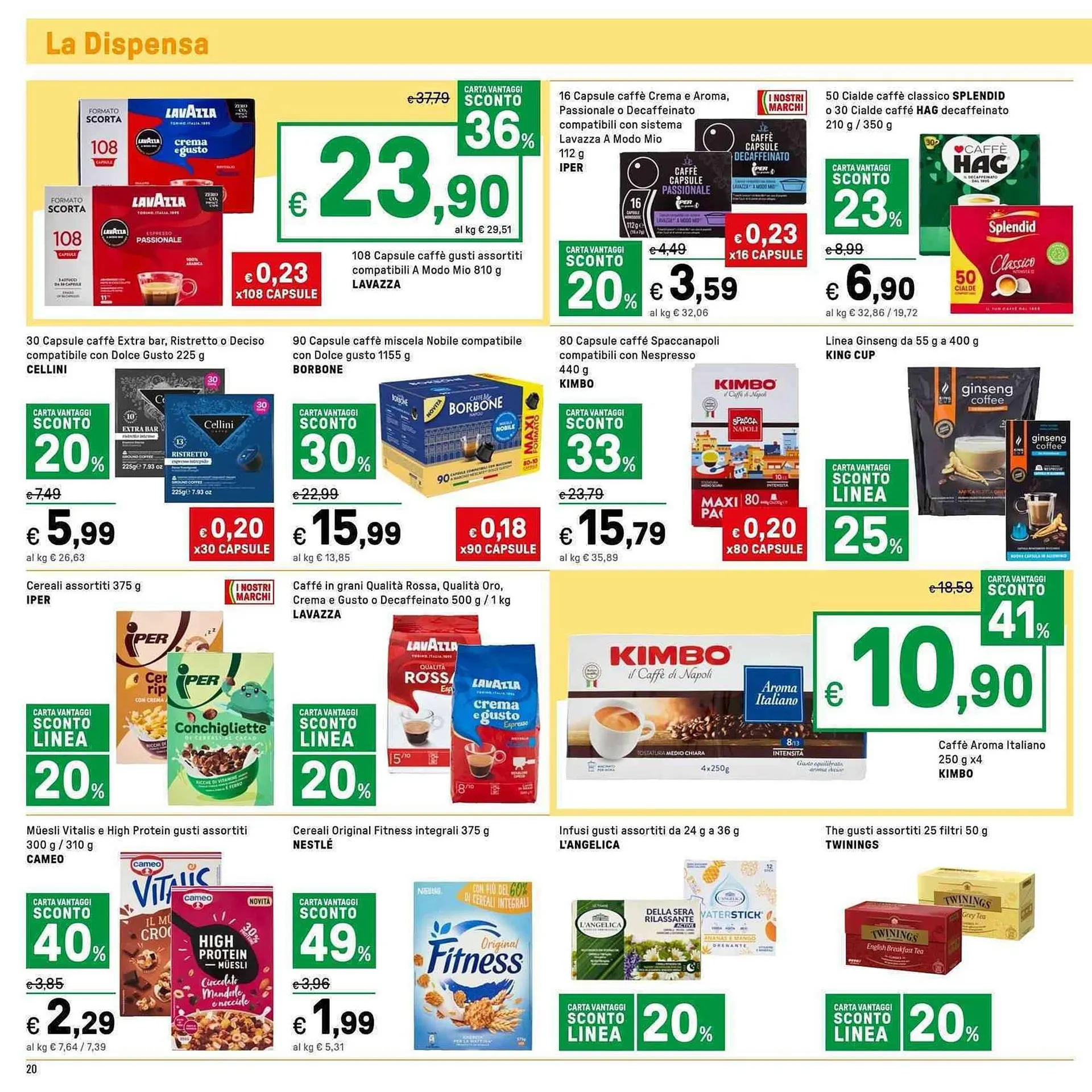 Volantino Iper La Grande da 5 marzo a 18 marzo di 2026 - Pagina del volantino 20