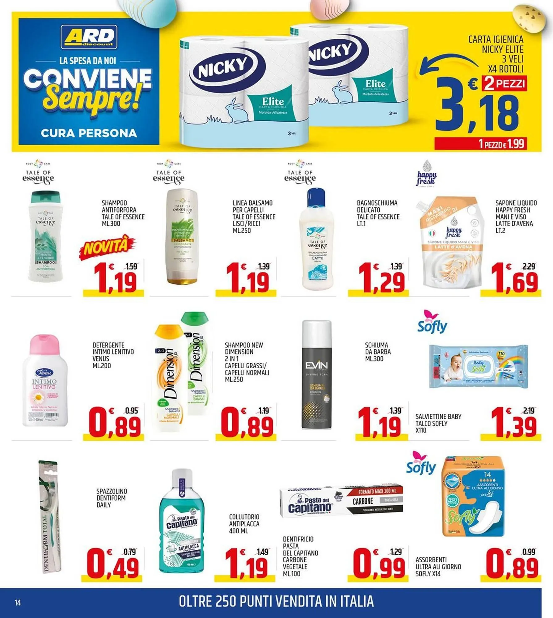Volantino Ard Discount da 31 marzo a 9 aprile di 2025 - Pagina del volantino 14