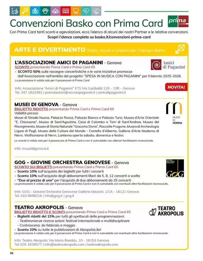 Sapori Italiani da 12 marzo a 31 marzo di 2025 - Pagina del volantino 58