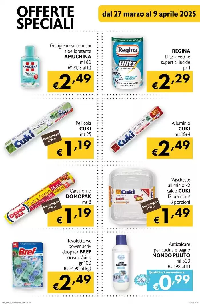 Offerte Speciali da 1 aprile a 9 aprile di 2025 - Pagina del volantino 12