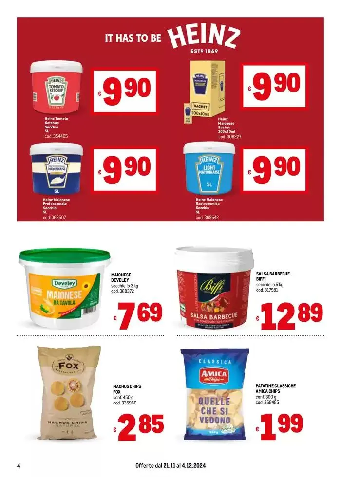 Offerte per te- Area 1 da 21 novembre a 4 dicembre di 2024 - Pagina del volantino 4