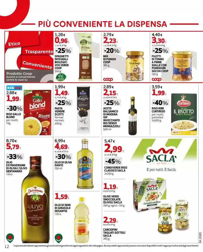 Grandi marche 30% 40% 50% da 8 maggio a 21 maggio di 2025 - Pagina del volantino 12