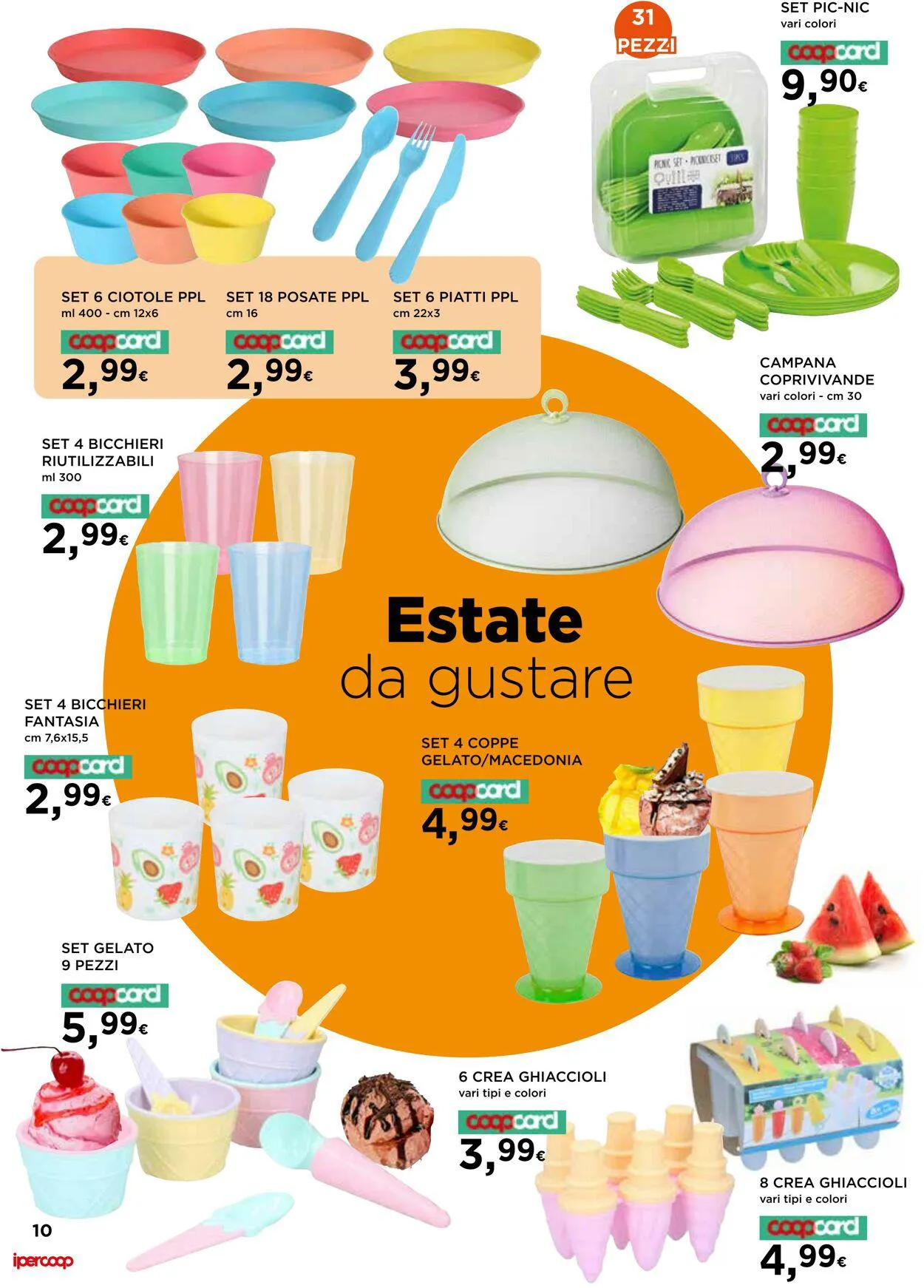 Coop Volantino attuale da 14 giugno a 25 luglio di 2023 - Pagina del volantino 10