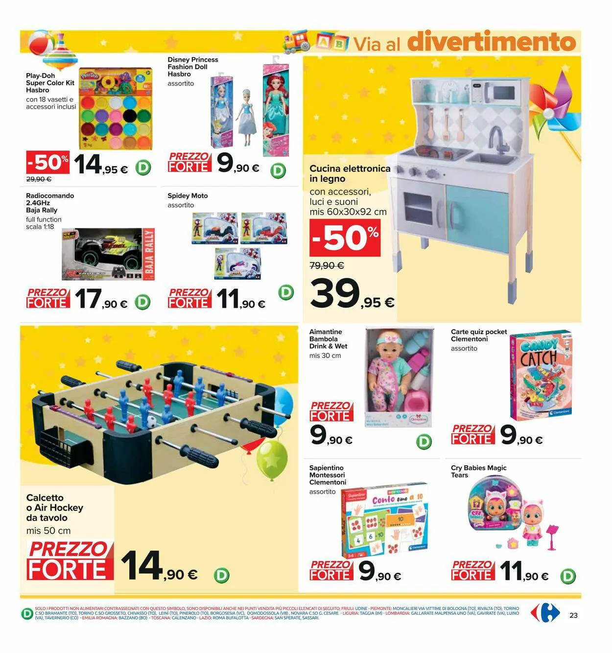 Carrefour Volantino attuale da 25 settembre a 8 ottobre di 2023 - Pagina del volantino 23