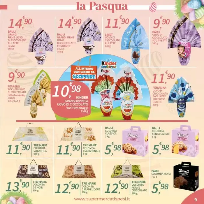 Buona Pasqua da 14 aprile a 21 aprile di 2025 - Pagina del volantino 9