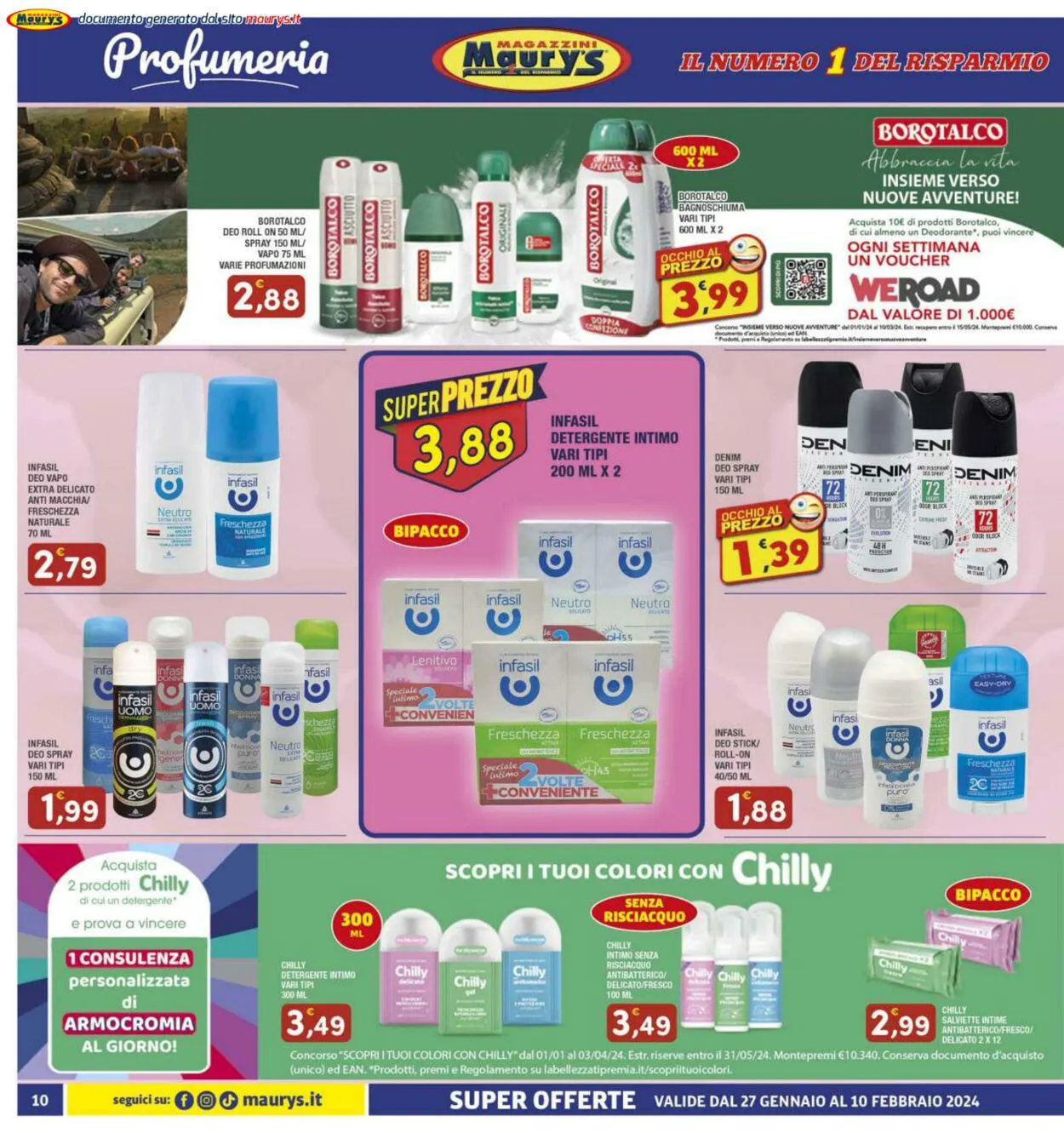 Maury's Volantino attuale da 27 gennaio a 10 febbraio di 2024 - Pagina del volantino 10