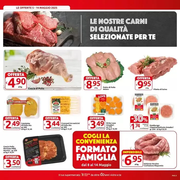 Gli eroi del risparmio Scontati 2 volte! da 5 maggio a 14 maggio di 2025 - Pagina del volantino 5