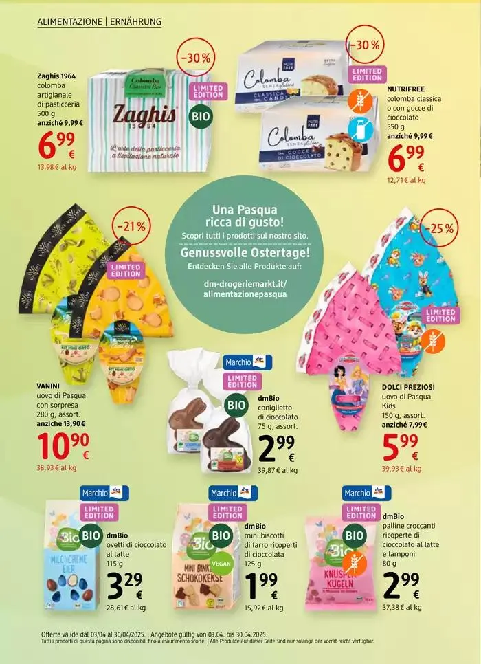 Journal. da 3 aprile a 30 aprile di 2025 - Pagina del volantino 12