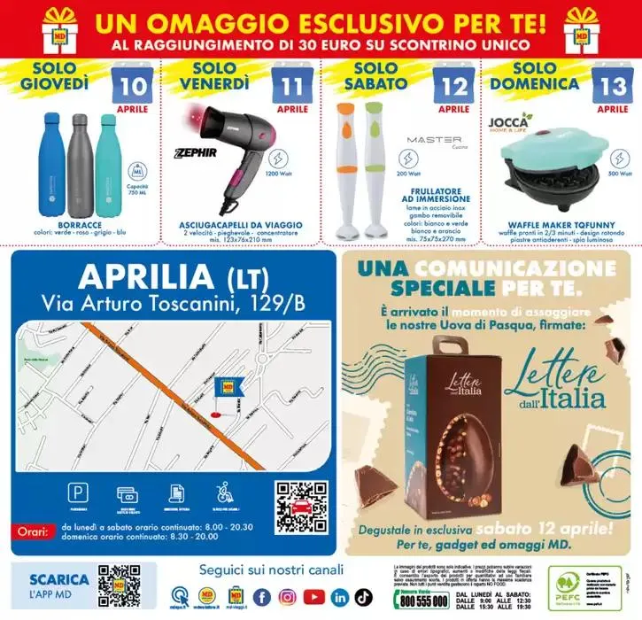 Grande riapertura Aprilia da 10 aprile a 20 aprile di 2025 - Pagina del volantino 28