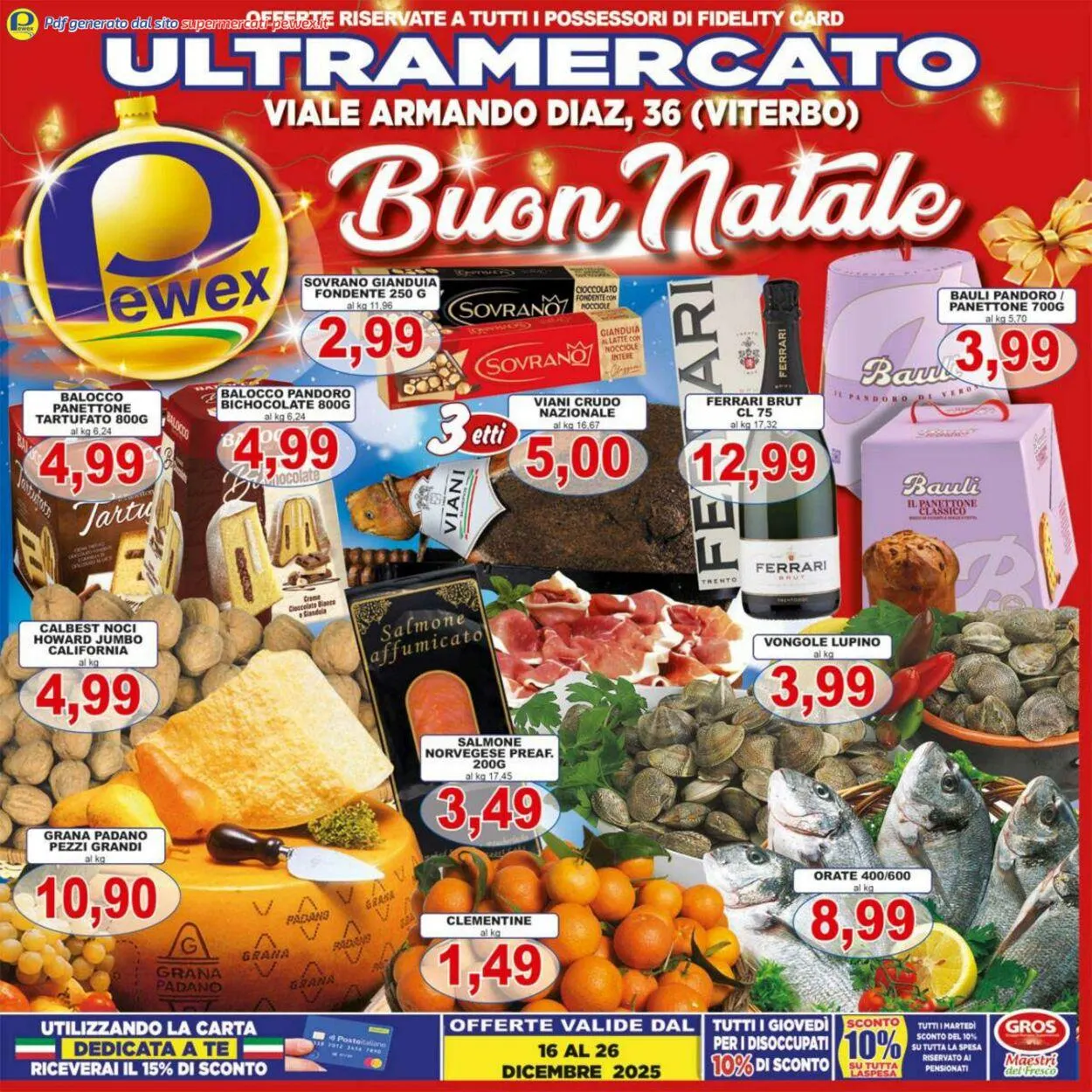 Pewex Volantino attuale da 12 gennaio a 26 gennaio di 2026 - Pagina del volantino 1