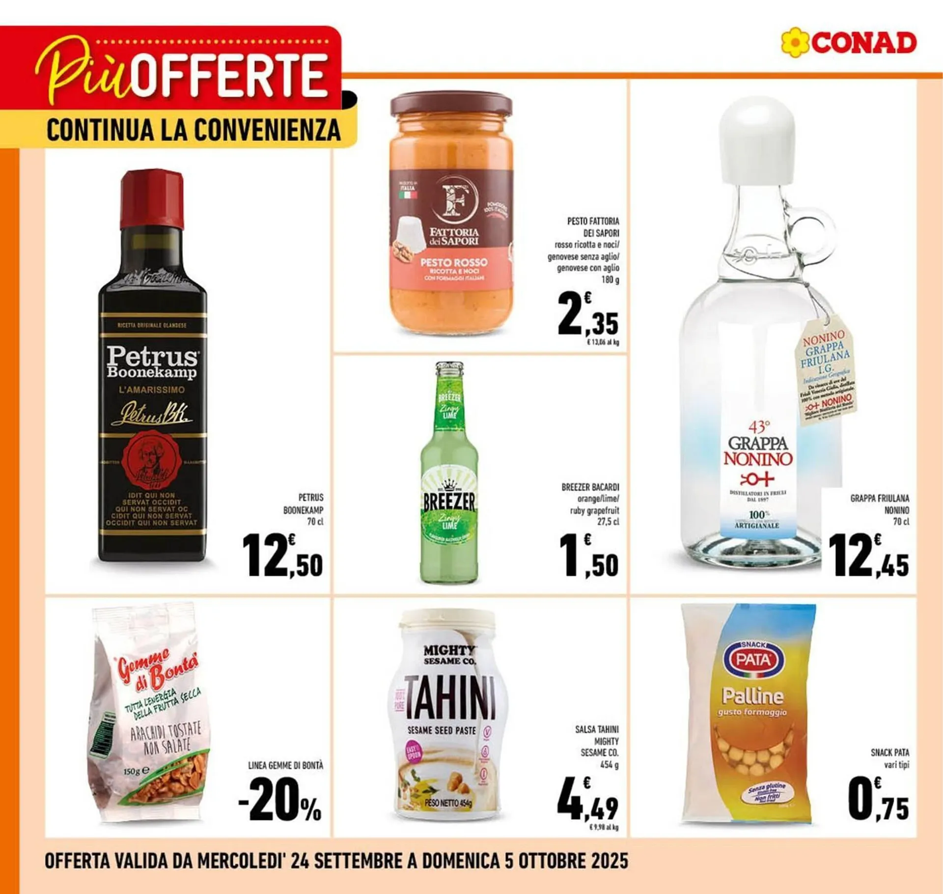 Volantino Conad da 24 settembre a 5 ottobre di 2025 - Pagina del volantino 2
