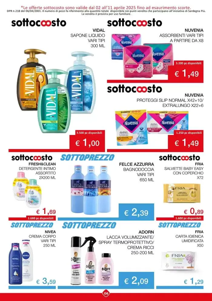 Sottocosto da 2 aprile a 11 aprile di 2025 - Pagina del volantino 8