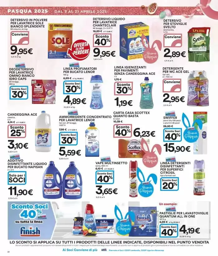 Buona Pasqua da 7 aprile a 21 aprile di 2025 - Pagina del volantino 22