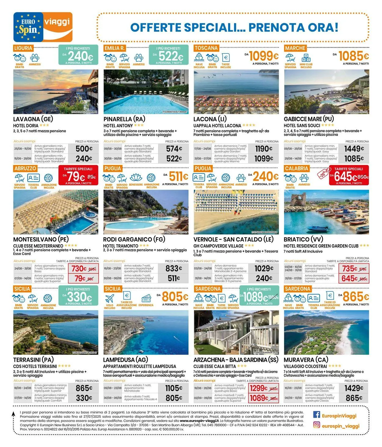 EURO Spin Volantino attuale da 17 luglio a 27 luglio di 2025 - Pagina del volantino 18