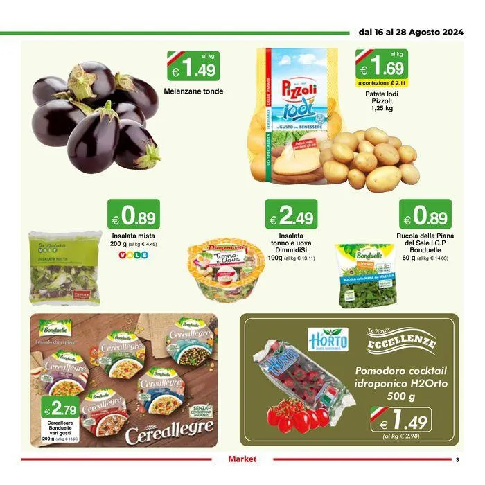 Fresca convenienza da 16 agosto a 28 agosto di 2024 - Pagina del volantino 3