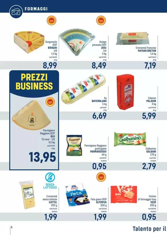 Catalogo Talento da 3 marzo a 16 marzo di 2025 - Pagina del volantino 4