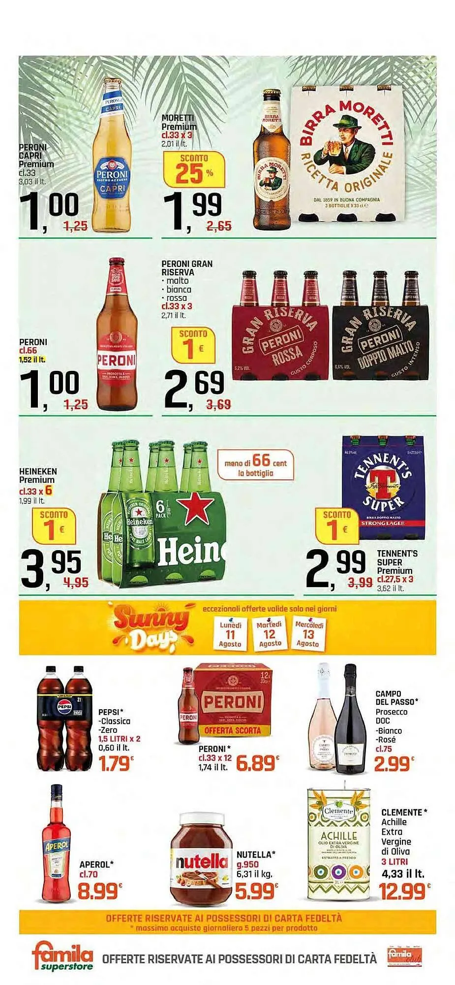 Volantino Famila Superstore da 7 agosto a 16 agosto di 2025 - Pagina del volantino 3