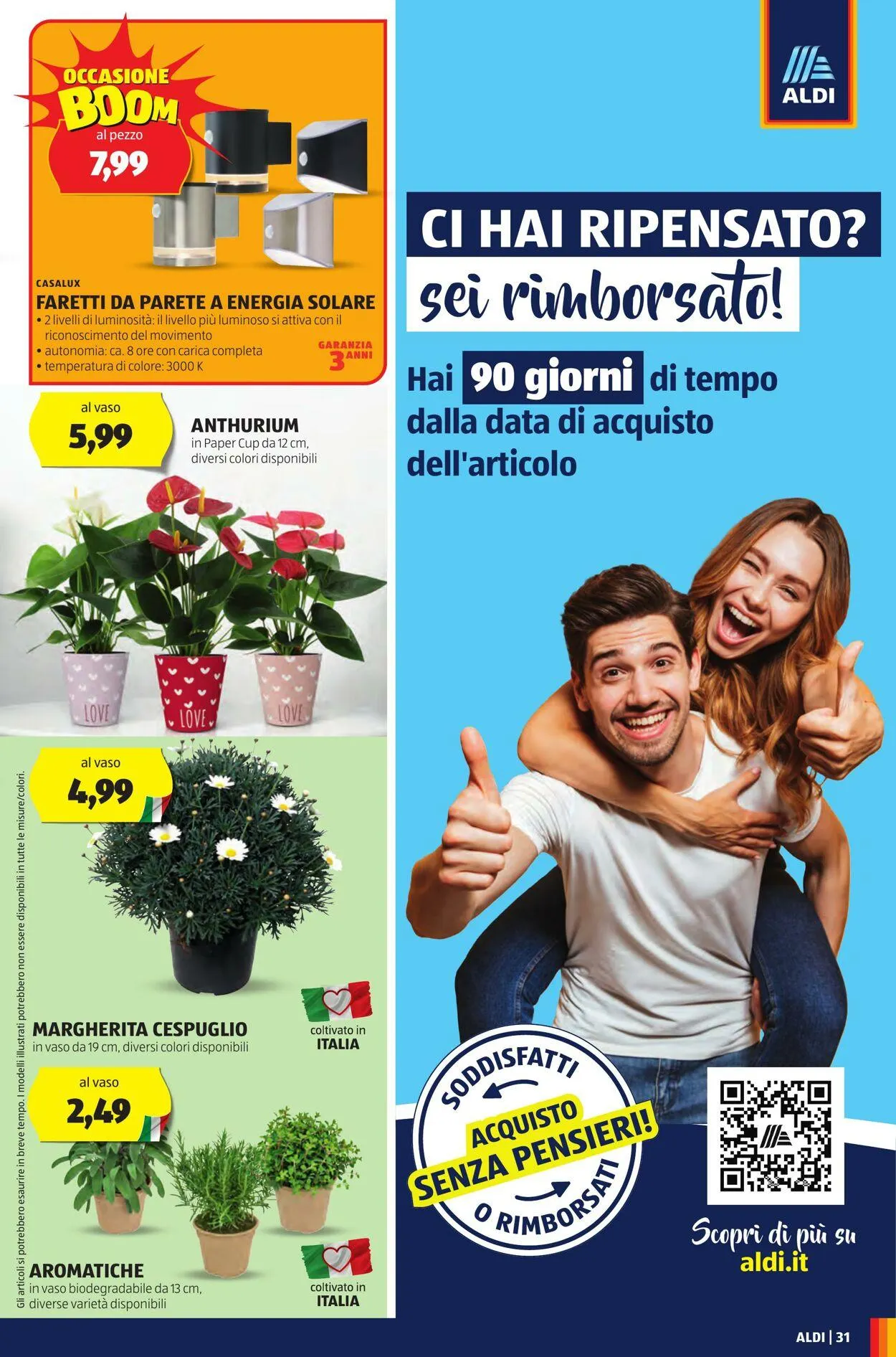 Aldi Volantino attuale da 28 aprile a 4 maggio di 2025 - Pagina del volantino 31