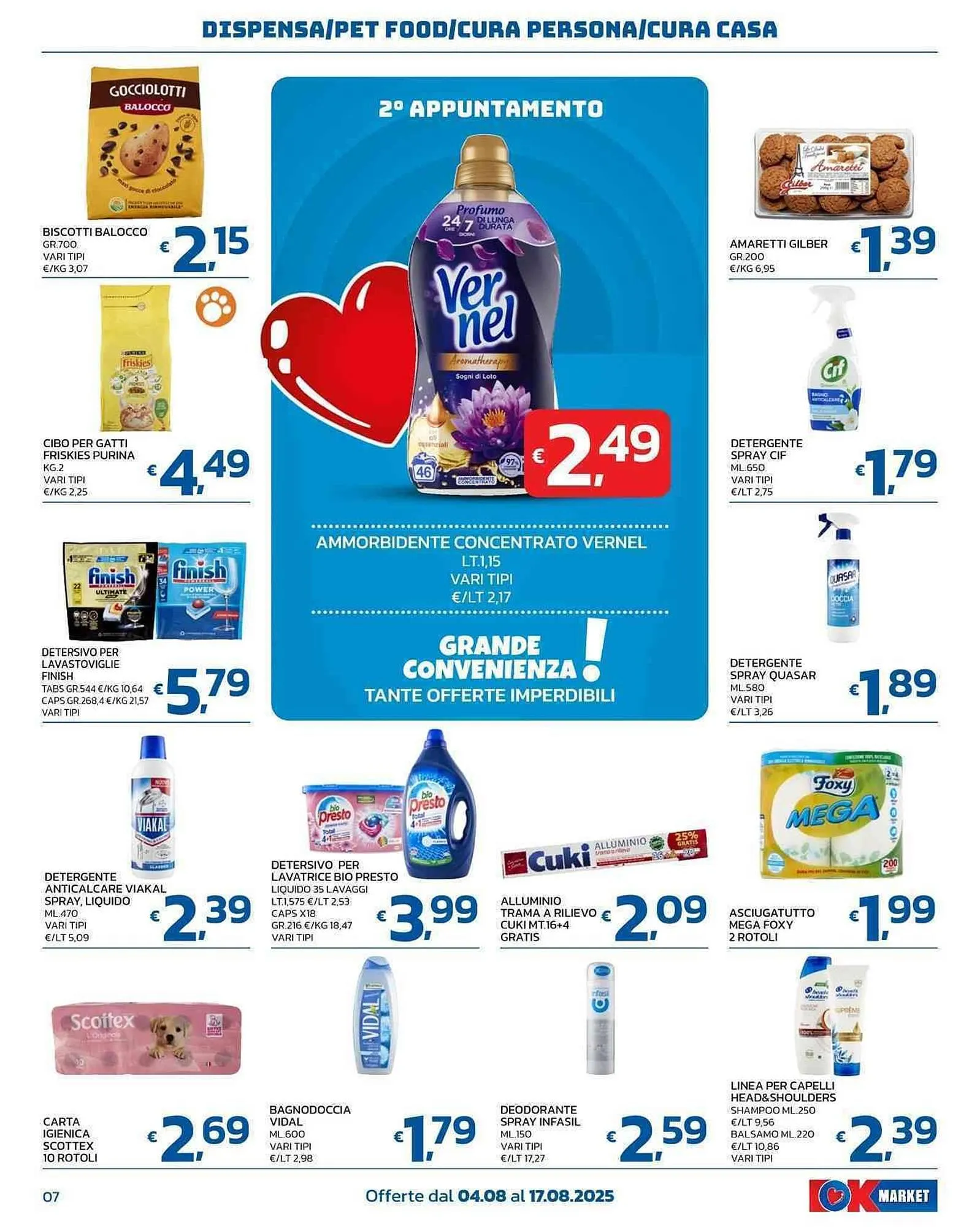 Volantino Ok Market da 4 agosto a 17 agosto di 2025 - Pagina del volantino 7