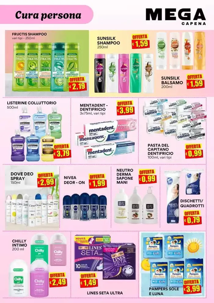 Mega Capena - Buona pasqua da 28 marzo a 20 aprile di 2025 - Pagina del volantino 7