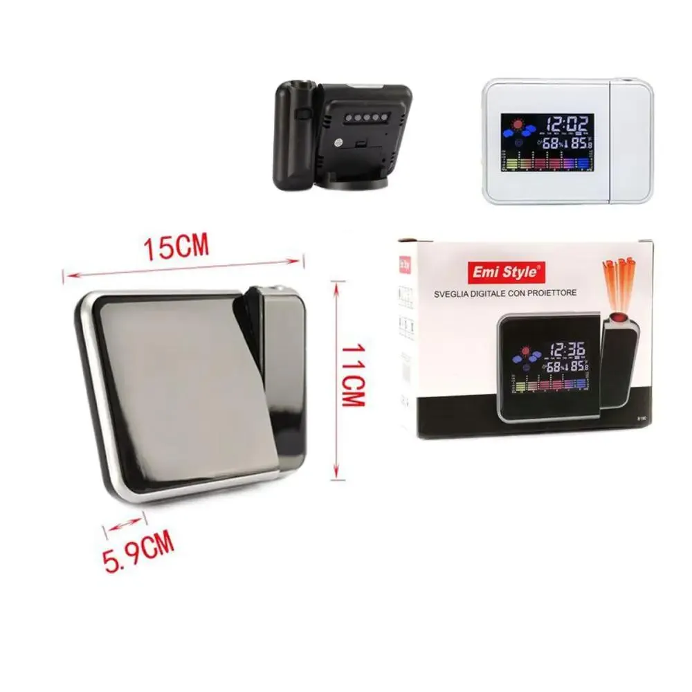 Sveglia digitale con proiettore