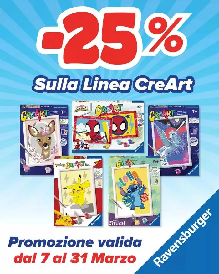 Promozione valida dal 7 al 31 marzo - 1