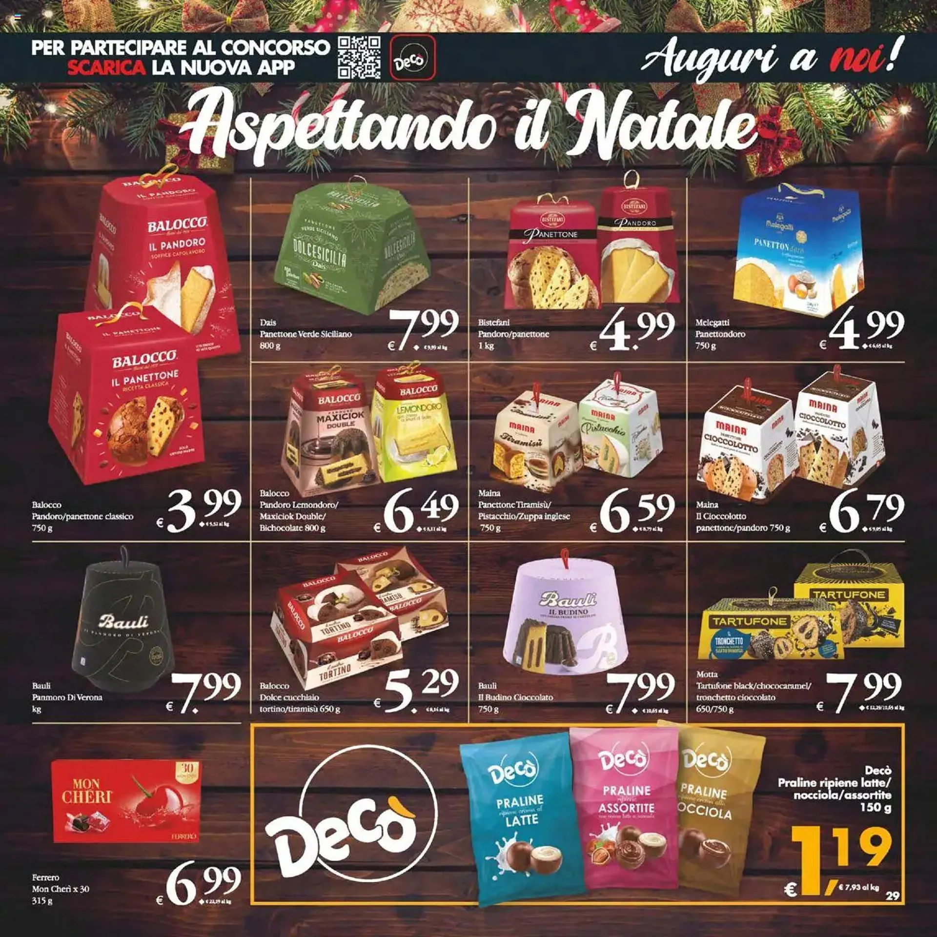 Volantino Gourmet Déco da 26 novembre a 5 dicembre di 2024 - Pagina del volantino 29