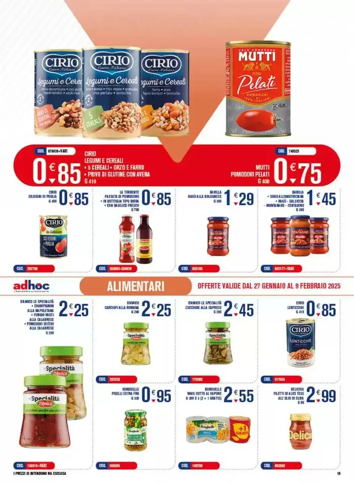 Offerte valide dal 27 gennaio al 9 febbraio 2025 da 27 gennaio a 9 febbraio di 2025 - Pagina del volantino 19