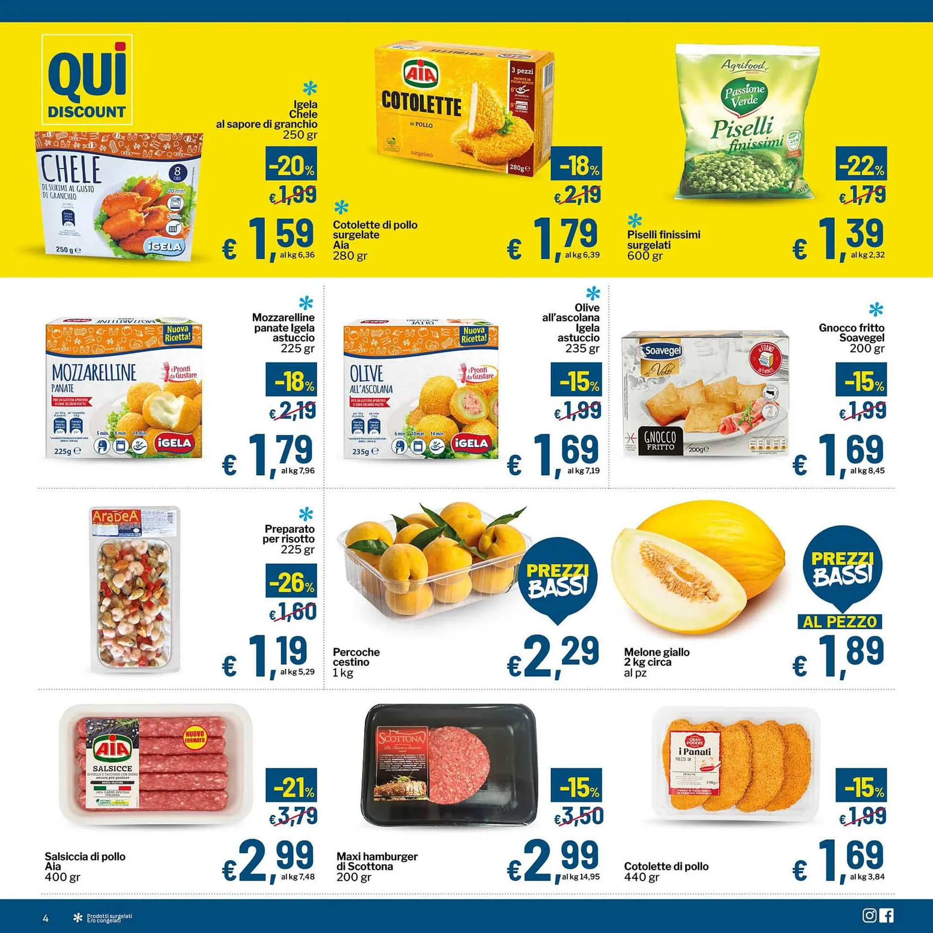 Volantino Qui Discount da 29 luglio a 17 agosto di 2025 - Pagina del volantino 4
