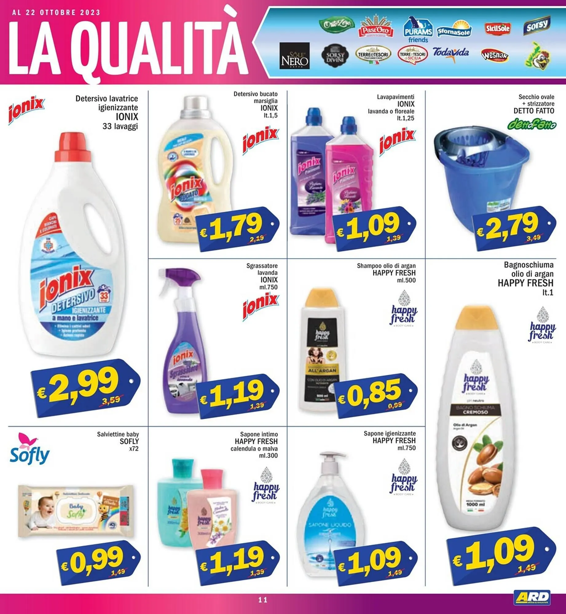 Volantino Ard Discount da 12 ottobre a 22 ottobre di 2023 - Pagina del volantino 11