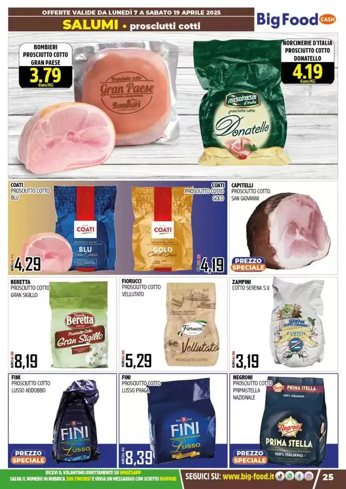 Buona Pasqua da 7 aprile a 19 aprile di 2025 - Pagina del volantino 25