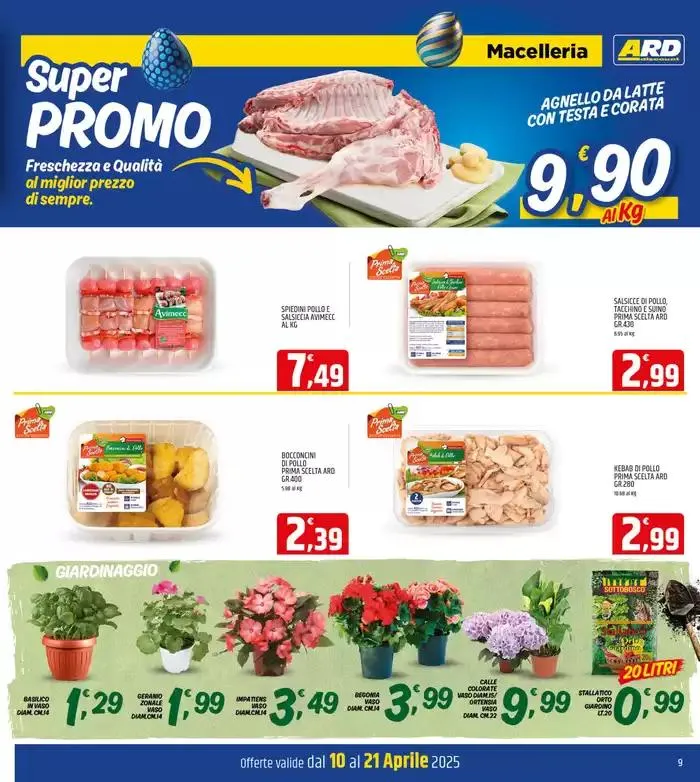 Buona Pasqua da 10 aprile a 21 aprile di 2025 - Pagina del volantino 9