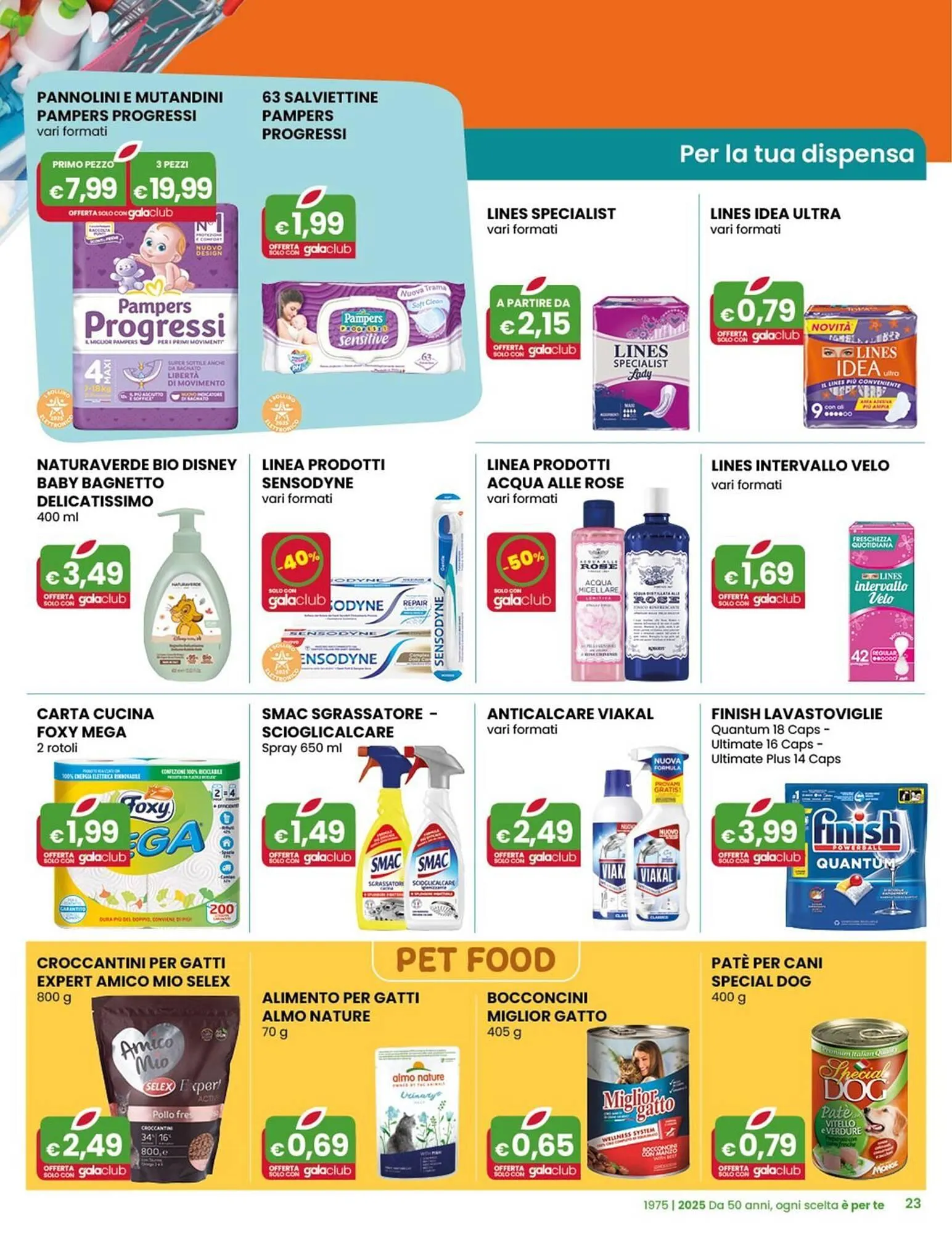 Volantino Gala Supermercati da 22 ottobre a 4 novembre di 2025 - Pagina del volantino 23