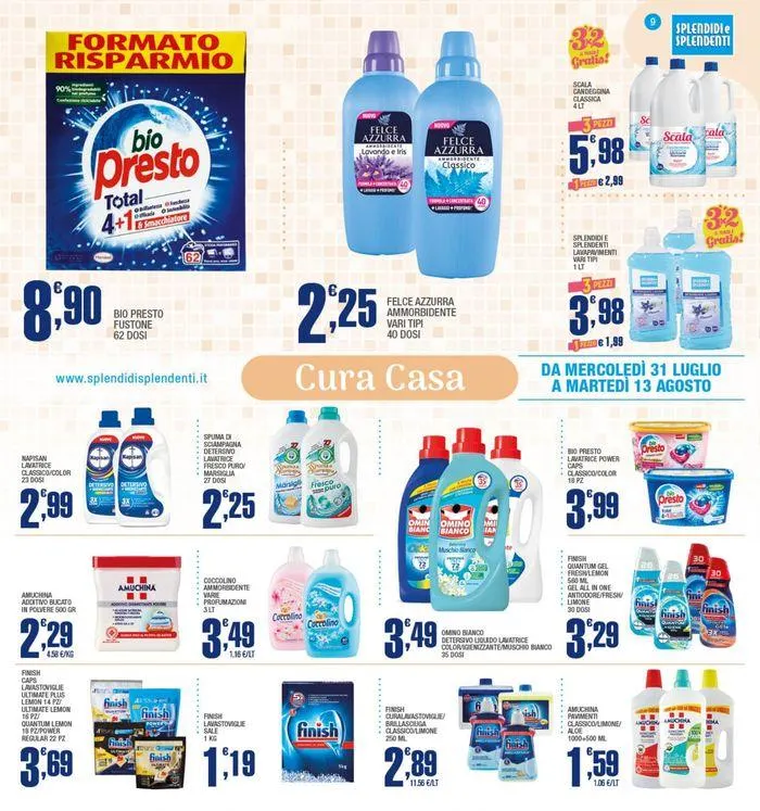 3x2 da 31 luglio a 13 agosto di 2024 - Pagina del volantino 9